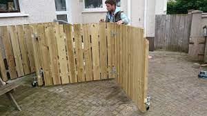 bi folding wooden gates you