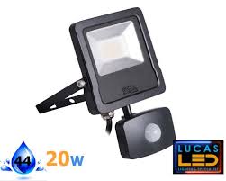 outdoor led floodlight pir sensor 20w
