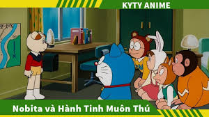 KYTY ANIME - Review Phim Doraemon Nobita và Hành Tinh Muôn Thú ,Review Phim  Hoạt Hình Doremon , Kyty Anime