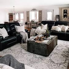16 Black Couch Living Room Ideas To