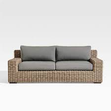 abaco outdoor sofa with graphite