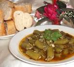algerian broad beans   garlic   fves en sauce