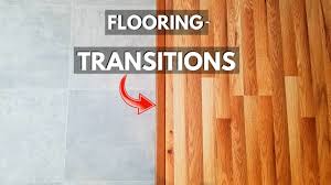 how to install flooring transitions