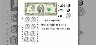 how to calculate percenes with