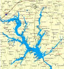Map Of North Carolina Lakes