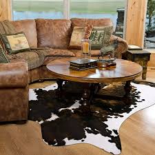 faux cowhide rug 4 6x5 2 feet premium