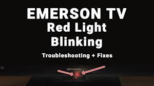 emerson tv red light blinking 5 min