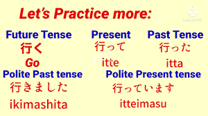 JAPANESE Tenses, PAST, PRESENT and FUTURE TENSE/JAPANESE Sentence  FORMULA-Japanese Accelarator - YouTube