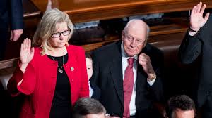 Liz cheney of wyoming, the third ranking republican in the house, is publicly taking on president donald trump — and unlike with most of his other critics, the president seems wary to hit back. Former Vp Dick And Rep Liz Cheney S Power Play Against Trump Axios