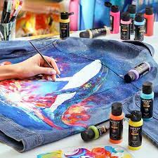 Fabric Paint To Decorate Your Clothes