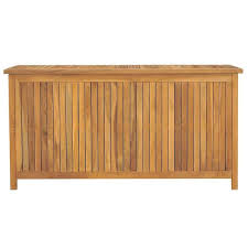 Solid Wood Teak Patio Storage Box