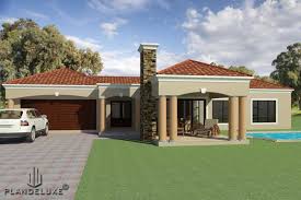 Modern 3 Bedroom House Plans With