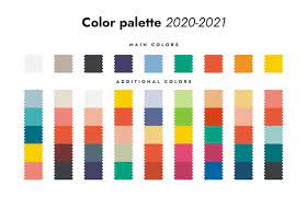 color palette fall winter 2020 fashion