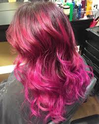 Blonde with magenta done by @allydestout. 25 Pink Hair Color Ideas To Spice Up Your Looks Checopie