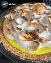 vegan lemon meringue pie the viet vegan