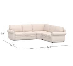 Pearce Upholstered 3 Piece L Shaped