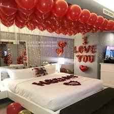 romantic hotel room decoration in delhi