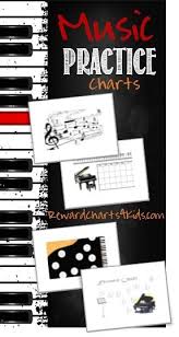 Free Piano Practice Chart Customize Online Then Print At Home