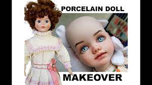 porcelain doll repaint project part