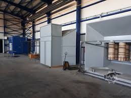 used powder coating booth