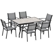 6 Seater Outdoor Patio Furniture