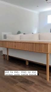 Diy Home Furniture Diy Sofa Table