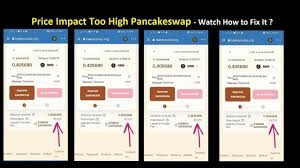 Price impact too high pancakeswap