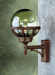 wall globe lantern contemporary