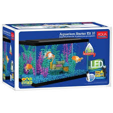 Aqua Culture 10 Gallon Aquarium Starter Kit With Led Lighting Walmart Com Walmart Com