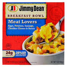 jimmy dean breakfast bowl meat lover s