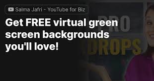 virtual green screen backgrounds