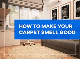 how to make your carpet smell good