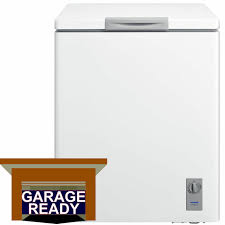22h x 14w x 8l. Midea 5 0 Cu Ft Manual Defrost Garage Ready White Chest Freezer Mrc05m4aww Camden Appliance