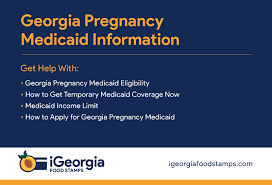 Georgia Pregnancy Medicaid Eligibility Georgia Food Stamps