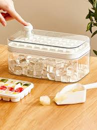 Press Ice Cube Tray For Home Freezer