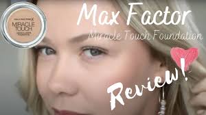 max factor miracle touch foundation