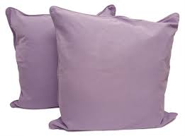 plain lilac cushion covers