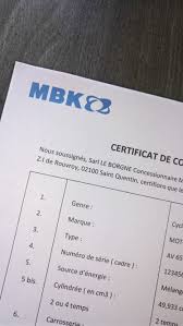 Certificat De Conformite Mbkleborgne