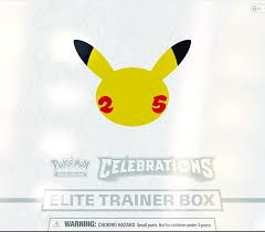 Buy Pokemon 25th Anniversary Celebrations Elite Trainer Box Online in  India. B0981BNN9M