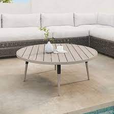 Wood Rope Outdoor Coffee Table