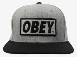 obey cap free png image black and red