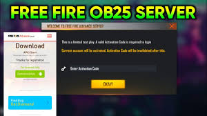 Don't forget to like,share and subscribe and also press the bell icon. How To Open Free Fire Advanced Server Freefire Advanced Server Enter Activation Code Ob25 Youtube