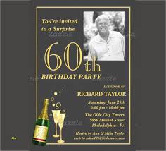 60th Birthday Invitation Templates Beautiful 22 60th Birthday