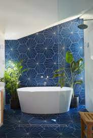 How To Use Blue Bathroom Tiles In A Way