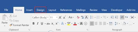 This microsoft word 2016 tutorial shows you how to use various views of a document within ms office 365. Design Tab In Word Microsoft Community