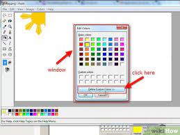 how to shade in microsoft paint with