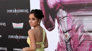 Rebbeca marie gomez (born march 2, 1997), known professionally by her stage name becky g, is an american singer, songwriter and actress. Becky G Wears Yellow Dress To Power Rangers Premiere Teen Vogue