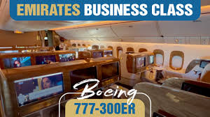 emirates business cl on boeing 777 300er