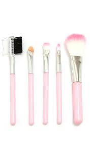 up brush kosmetik one set 5 in 1 travel