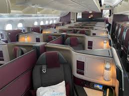 qatar s new 787 9 business cl how